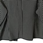 Laura Ashley Black & White Polka Dot Blazer Size 3X Photo 6