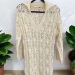 Free People Elton Crochet Knit Dress Size Oversized XS Photo 2