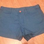 London Jean s Victoria’s Secret Catalog Linen Shorts Size 6 Blue NWOT Photo 0