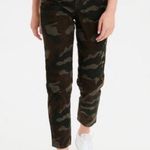 American Eagle Camo Print Corduroy Mom Jeans 2 Photo 2