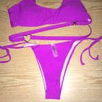 SheIn New Women’s  3pc Bikini Swimsuit Belt Medium Photo 3
