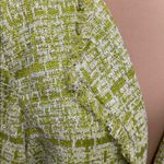 Misook  Tweed Eyelash Blazer Lime Photo 6