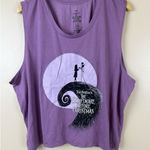 Disney  Nightmare Before Christmas Shirt Womens 2XL Sleeveless Tank Top Jack Photo 0