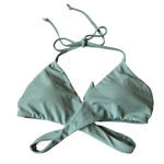 Hollister NWOT Sage Green Bikini Top Photo 0