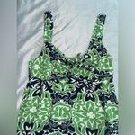 O'Neill y2k green white and black patterned mini dress Photo 2