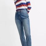 Madewell  The‎ Mom Jean in Downey Wash Blue Size 27 Photo 0