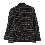ON 34th Black White Tweed Double Breasted Blazer Jacket Women Size 6 Classic Photo 7