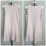 Ted Baker  Relio Light Pink Knit Dress Small Scallop Photo 2