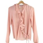 Chelsea28 NWOT - Ruffle Trim Wrap Blouse - XS Photo 0