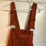 Nicole Miller Burnt Orange Overalls Photo 1