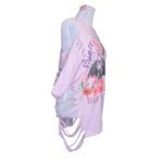 Prince and the Revolution World Tour 1985 Distressed Tee Size L / XL OOAK Purple Photo 3