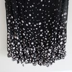 Rickie Freeman Teri Jon Black Polk Dot Dress Size 16 Photo 3