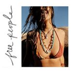 Free People NWT  Single Strand Beaded Necklace Photo 1