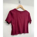 Aretha Crop Tee Size Large Franklin The Queen Of Soul Live In Vegas Juniors NEW Red Photo 4