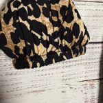 The Drop Chic Leopard Long Sleeve Dress Brown Size XS Photo 3