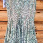 Mac Duggal 79230 Embellished Feather Cap Sleeve Illusion Neck Trumpet Gown Photo 9