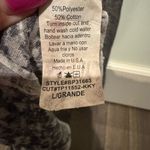 Vintage 90s Sheer Floral Rhinestone Long Sleeve Top Size L Purple Size L Photo 9