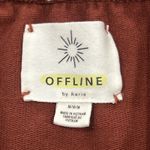 Aerie Offline  Skirt Womens Medium Rust Color Pockets Stretch Lounge Photo 1