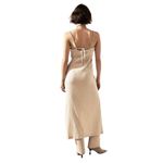 Free People  Women’s Endless Summer Allure Midi Dress in Stone small Photo 1