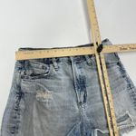 Silver Jeans Co. Denim Shorts Womens 28 Light Wash Highly Desirable Distressed Blue Photo 4