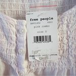 Free People  Womens Little Bit of Something Ombre Blouse Pink Combo New Small Photo 7