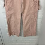 SO  Pink High Rise Cargo Wide Leg Pants Size XL Photo 5