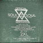 Tim McGraw Faith Hill Graphic Band World TourTee Shirt Green Size 2X Photo 2