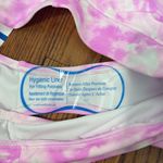 California Waves Bikini Set V-Wire Bralette High Waisted Pink Junior’s XL NWT Photo 8