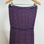 Madewell Stripe Weekend Strapless Maxi Dress Size Small Photo 4