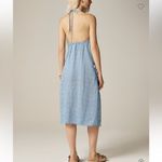 J.Crew Halter Side-tie midi dress in mini floral-print ramie Photo 2