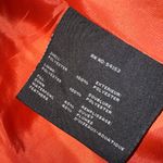 Marc New York  Down Puffer Jacket Red Quilted Zip Front Size M Photo 5