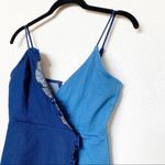 Essue  Two Tone Spaghetti Strap Ruffle Detail Dress Size Small Photo 2