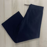 J.Crew nwt  wide leg featherweight navy blue cashmere lounge travel work pants Photo 0