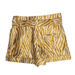 Sézane  Romeo Shorts, Ocre Zebra, FR38/US6 Photo 7
