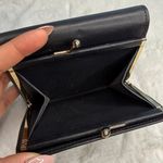 Coach Vintage  Black Kisslock Med Wallet Photo 2