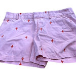 Jones New York Pink Flamingo Shorts Size 8 Photo 0