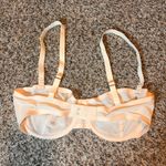 CUUP The Balconette Bra Sheer Unlined Underwire Support Lingerie 32D Tan Size undefined Photo 1