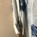 FINAL MARKDOWN Tribal Women's White and Blue Floral tunic 8 Photo 1