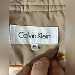 Calvin Klein  XS Tan lightweight puffer Women's Jacket High neck front zip & snap Photo 4