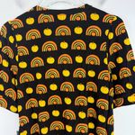 Modcloth NWT Winning Them Over Short Sleeve Top Black Pumpkin Size Medium M NEW Photo 9