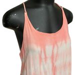 Bishop & Young Coral Pink Tie Dye Tunic Top Dress Size Small Photo 1