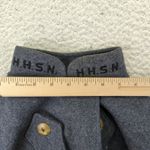 Vtg Standard Apparel Wool Nurse Cape Red Lined Double Button HHSN Gray Photo 3