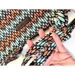 Vera Bradley Quilted "Sierra Stream" Medium Vera Tote Shoulder Handbag Blue Photo 6