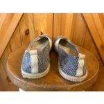 Roxy  "Flora" Slip On Shoes Women's Size 9.5 Charcoal Gray with White Stitching Photo 3