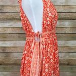 Free People NWT Midsummer's Day Tunic Tank Top - Cayenne Combo - Small Photo 7