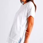 Current/Elliott (2 Shirts)  High Low Layered Shirts in White and Gray Photo 2