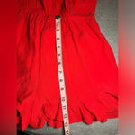 Honey Punch NWT  red romper size S Photo 3