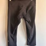Lululemon  Low Rise Wunder Under Crop *Reversible | Black/Dark Charcoal | Size: 8 Photo 5