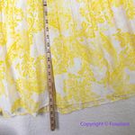 Chico's New!  Tiered Paisley Maxi Dress‎ yellow, Chico size 0, US size S/4 Photo 8