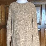 Leo And Nicole By Stitch Fix Beige Knit Sweater Pullover Size Large Shirt Top Photo 0